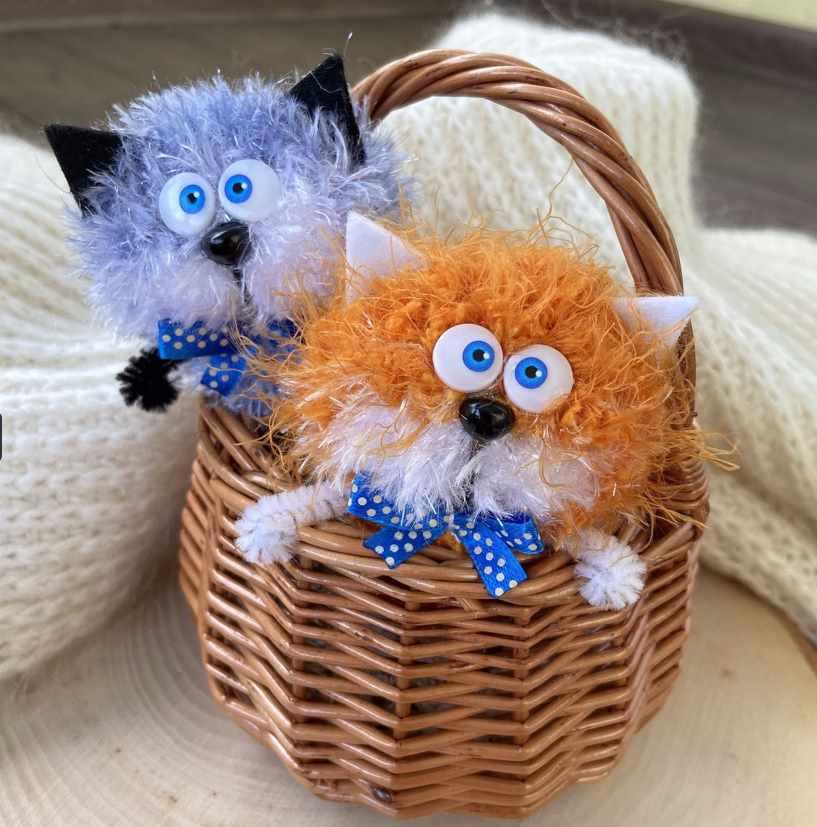 [vashabrosh] Видео мастер класс по броши Котик (Светлана Игнатьева)