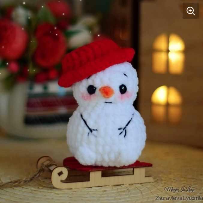 Снеговичок (Людмила Журавлева)