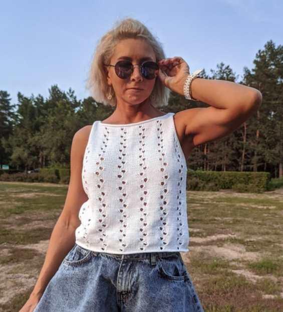 [nataknitwear] Топ_easy (Наталья Курникова)