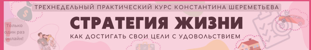 Стратегия жизни. Тариф Базовый (Константин Шереметьев)