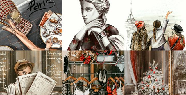 [Interior Sketch] Paris (Ольга Каминская)