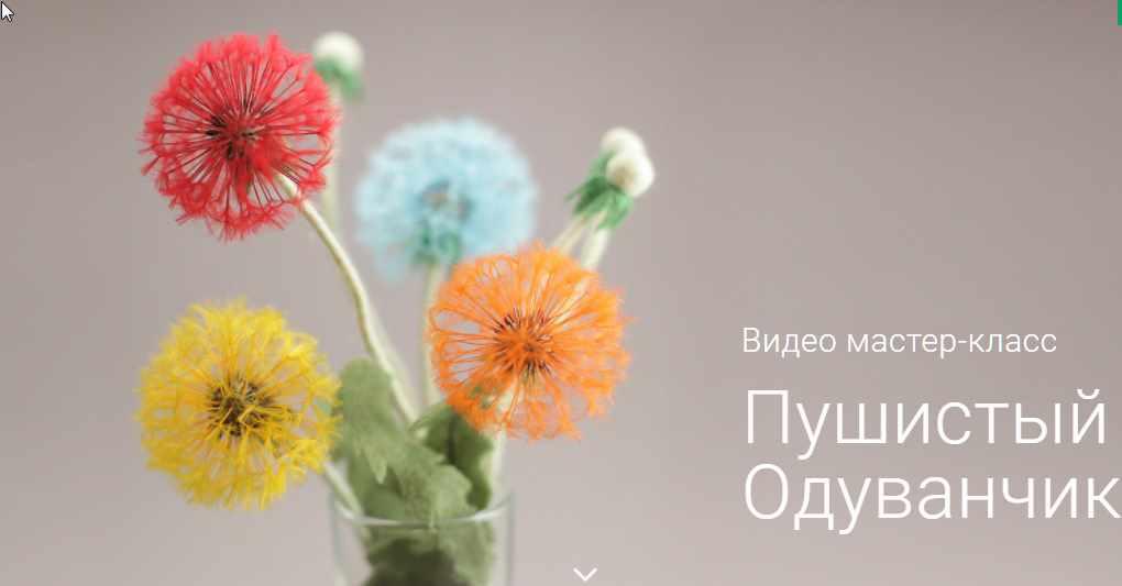 Пушистый одуванчик (Ирина Егорова)