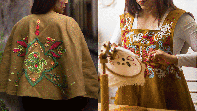 [Domestika] Современная вышивка с традиционными мексиканскими мотивами | Contemporary Embroidery With Traditional Mexican Needlework (Gimena Romero)