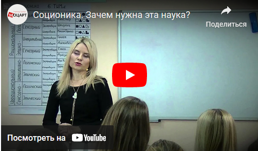 Соционика. Интертипные отношения (Анна Павлова)