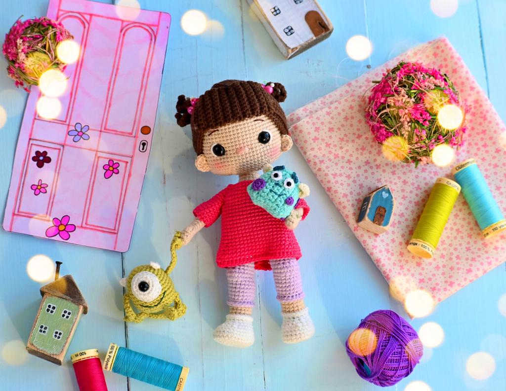 [Alinettoys] Кукла Бу корпорация монстров (Алина Япаева)