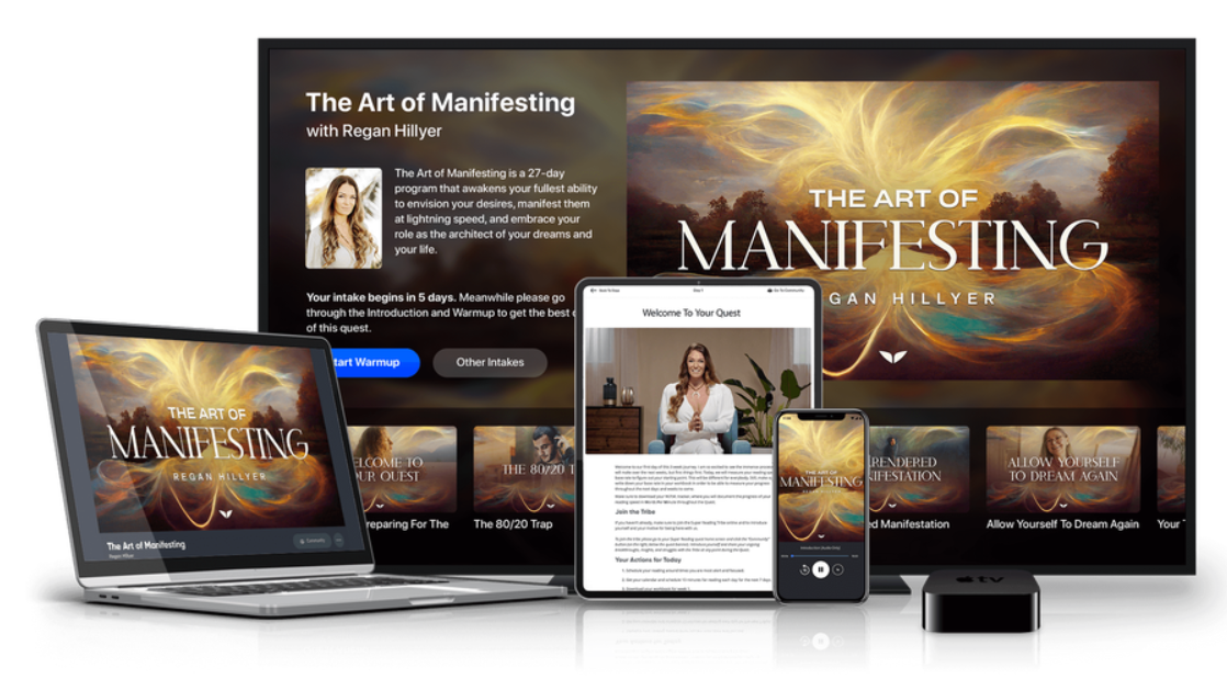 [Mindvalley] The Art of Manifesting (Regan Hillyer)