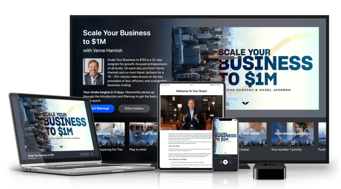 [Mindvalley] Scale Your Business to $1 Million (Verne Harnish)