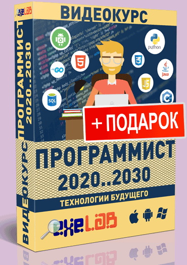 [eXeL@B] Видеокурс Программист 2020...2030
