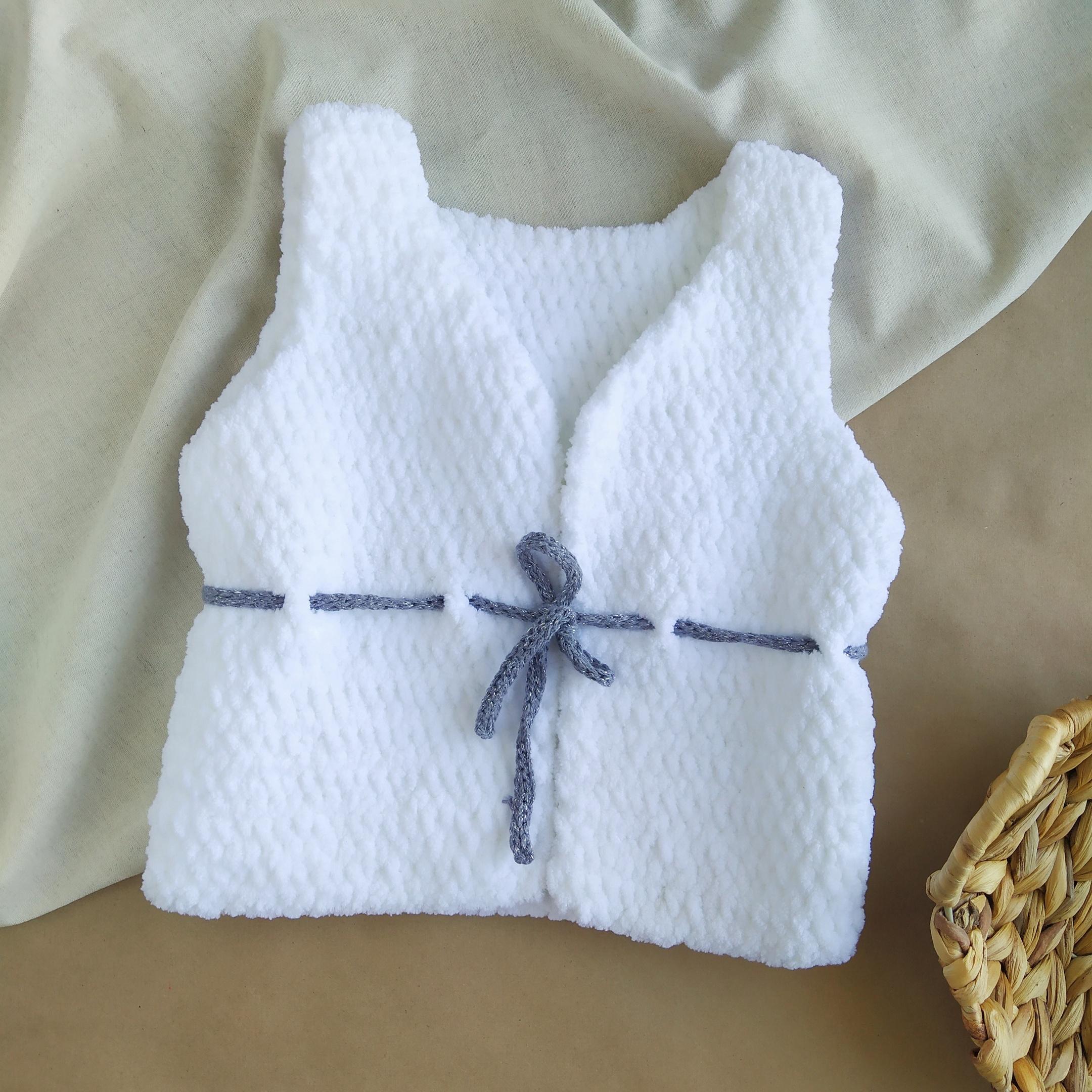 [mill_tiki] Уютная жилетка крючком (Яна Федюнина)