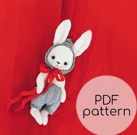 Выкройка зайки (domingo.spb)