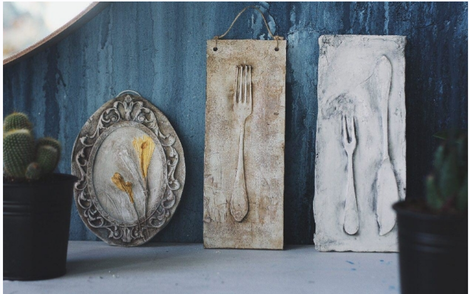 [dariageilerstudio] МК по декору из гипса Слепок  (Дарья Гейлер)