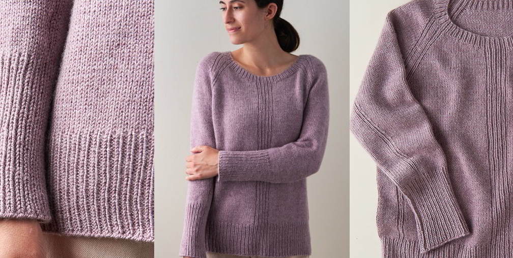 Джемпер спицами Pasture (Пурл Сохо)