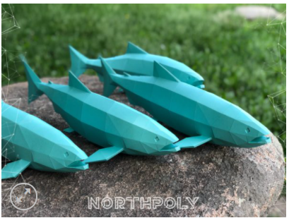 [gurkostudio] Лосось 4 штуки (Илья Гурко)