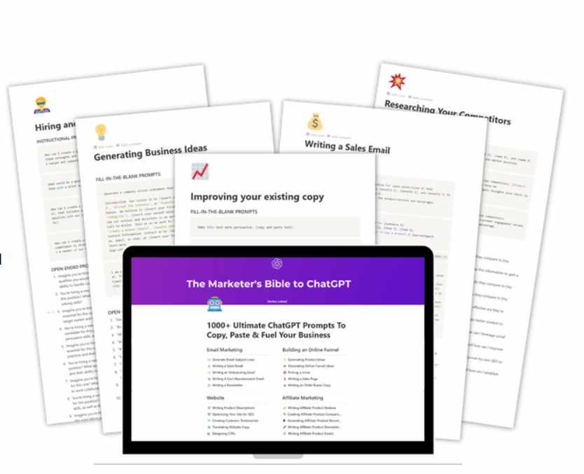 1000+ ChatGPT Prompts. Marketer's Bible (Lukas Darius)