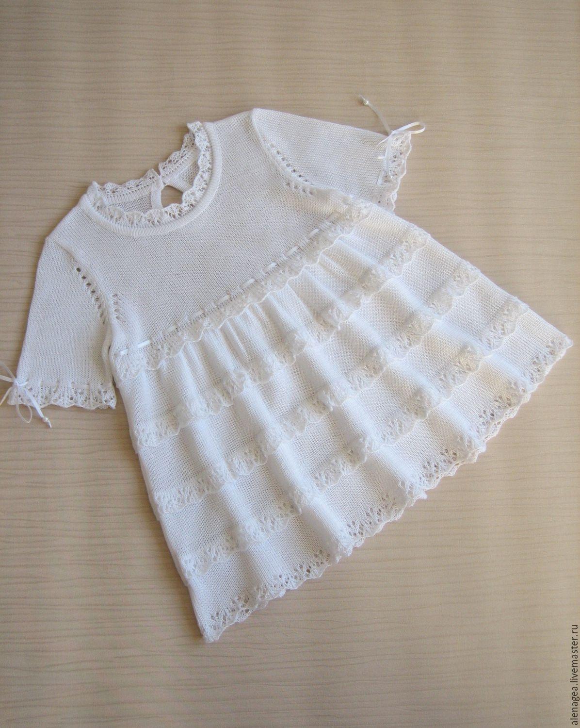 [Мастерская Gelena] Мастер-класс по вязанию туники Кружевное облачко. Рост 104 см. ОГ - 54