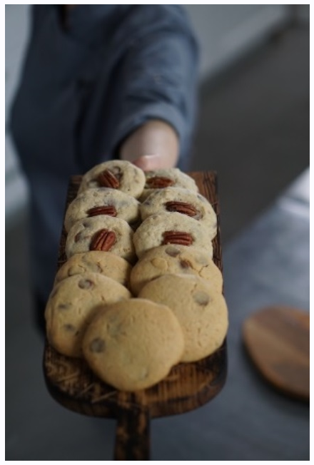 Миндальное и шоколадное печенье (Анна Ульянова)