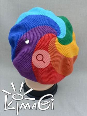 Берет Радуга-дуга (LimaGi)