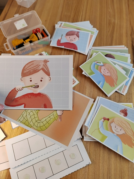 [klementeva_logoped] Логопедическое пособие Действия (Ирина Клементьева), фото 1 из 1.