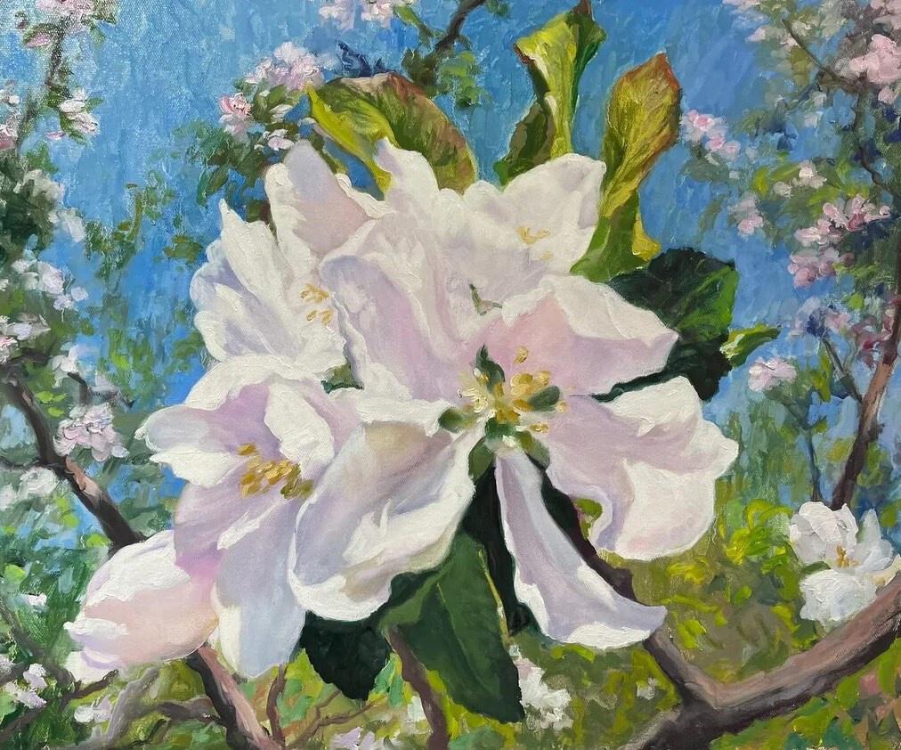 Яблоневый цветок (Игорь Сахаров)