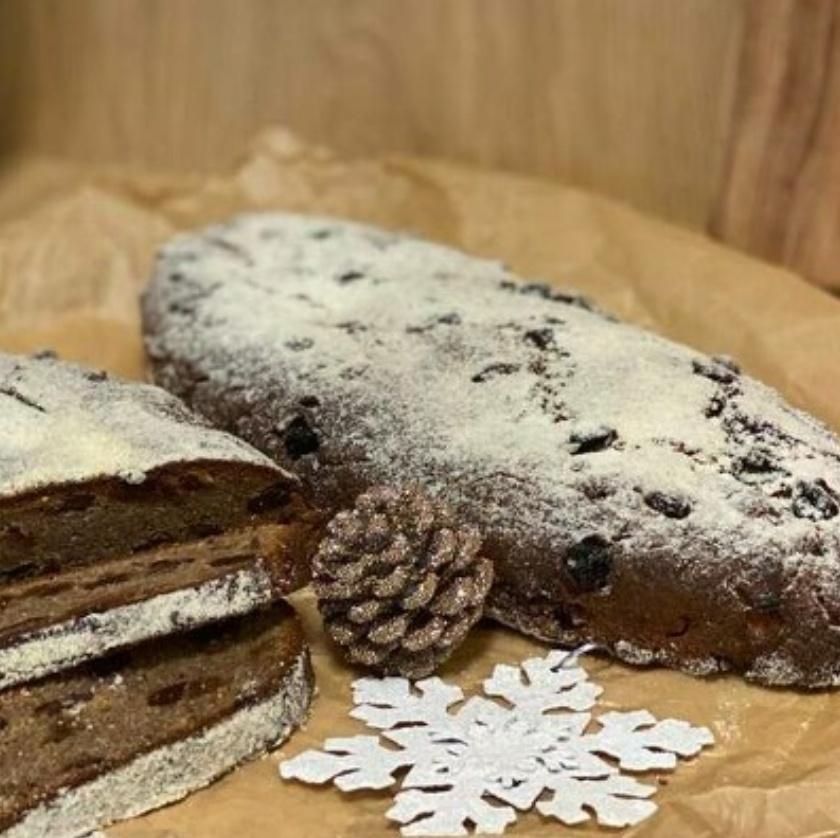Штоллен классический на твороге, но без сахара/глютена (Ольга Еременко)