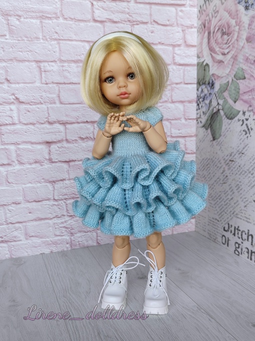 [Lirene's dolls] Платье Верона для кукол Паола Рейна 32-34 см (Lirene Dolldress)