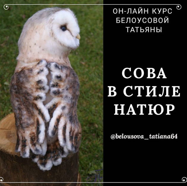 Сова в стиле натюр (Белоусова Татьяна)