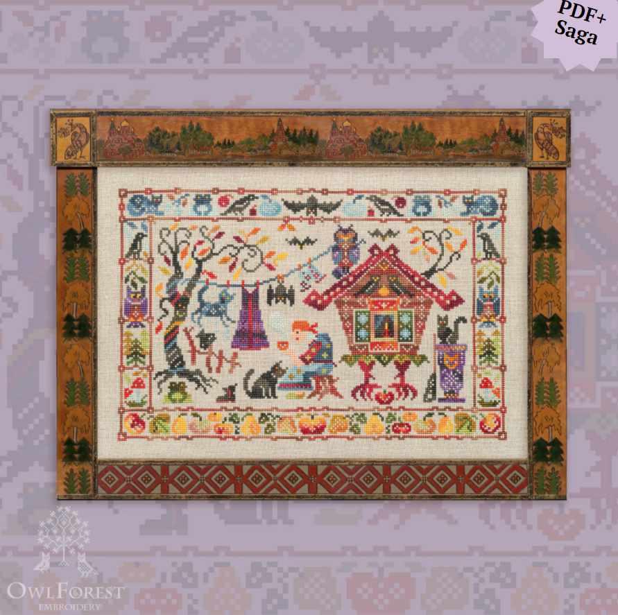 Электронная схема Сказки Бабы-Яги (Светлана Каськова)