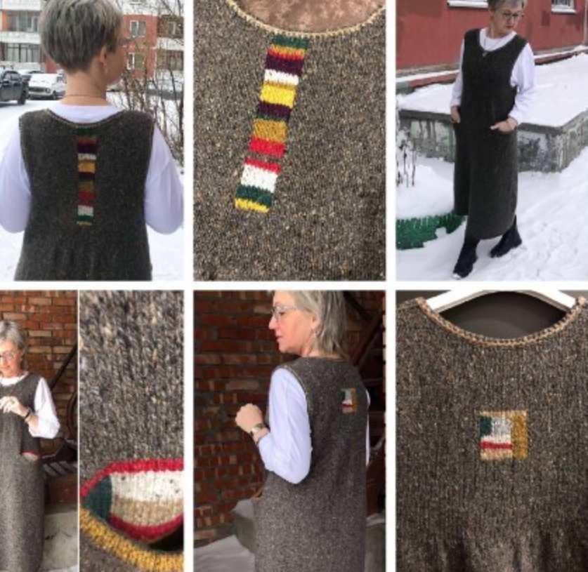 Сарафан с интарсией (Наташа Моисеенко)