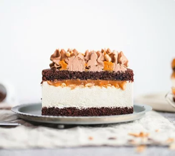 [Alina2Cake] Торт Воздушный сникерс (Алина Ахмадиева)