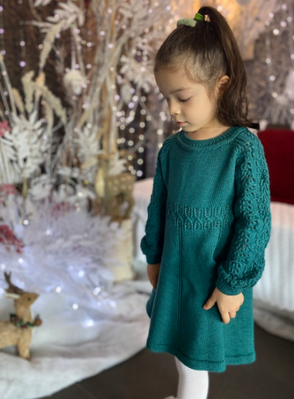 Платье Очаровашка (knitting-virina)