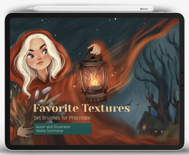 Procreate brushes Favorite Texture (Bocadebra)