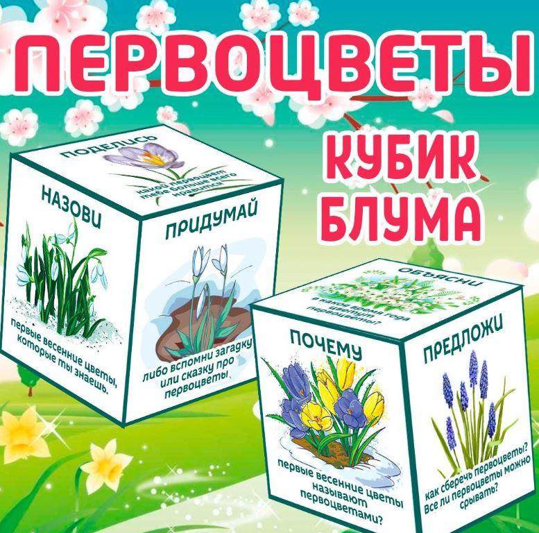 [umeem_igrat] Кубик Блума. Первоцветы (Алсу Хаметова)