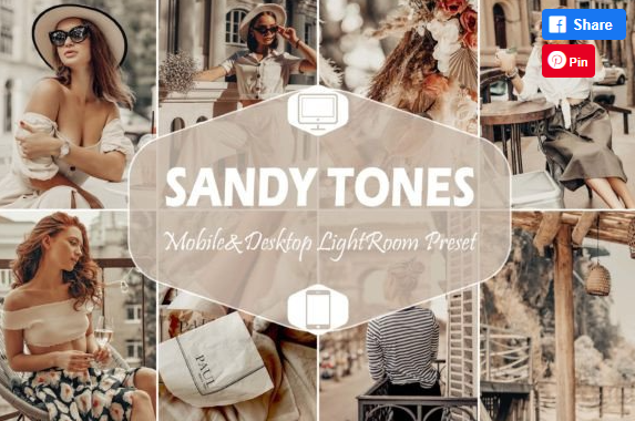 [Creativefabrica] 10 Sandy Tones Lightroom Presets, Warm
