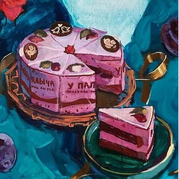 [Enterclass] Десерты гуашью (Анна Хопта)