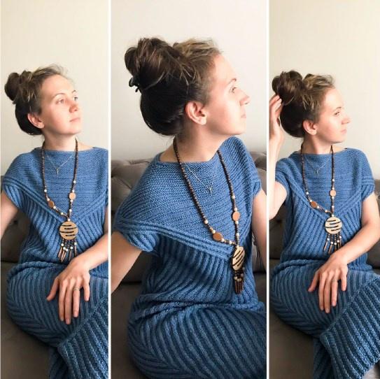 [olga.dursun] Платье-жилет (Ольга Дурсун)