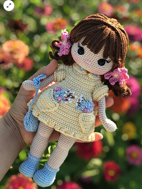 Кукла Мия (dollsgurumi)