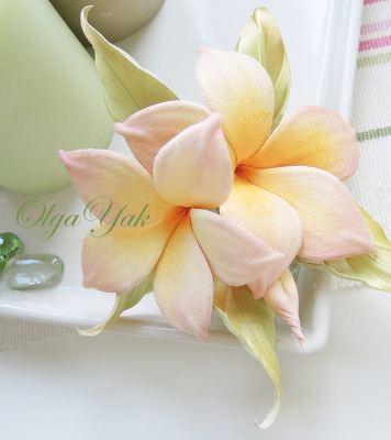 [Русская школа цветоделия] Плюмерия - Франжипани (Ольга Якимова)