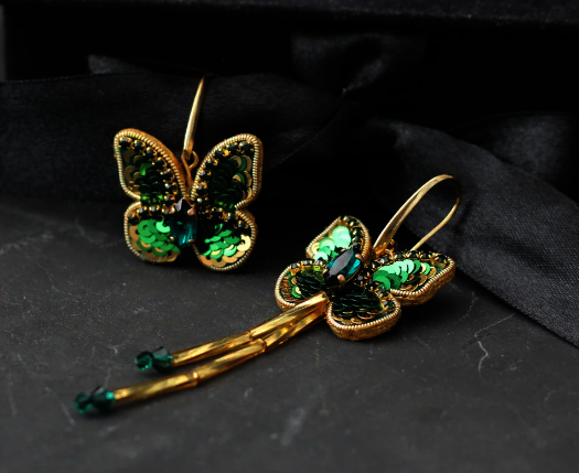 Серьги Бабочки (christie_jewelry)