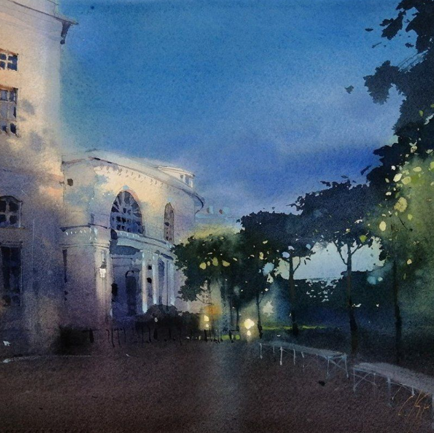 [enterclass] Ночной Павловск (Сергей Курбатов)