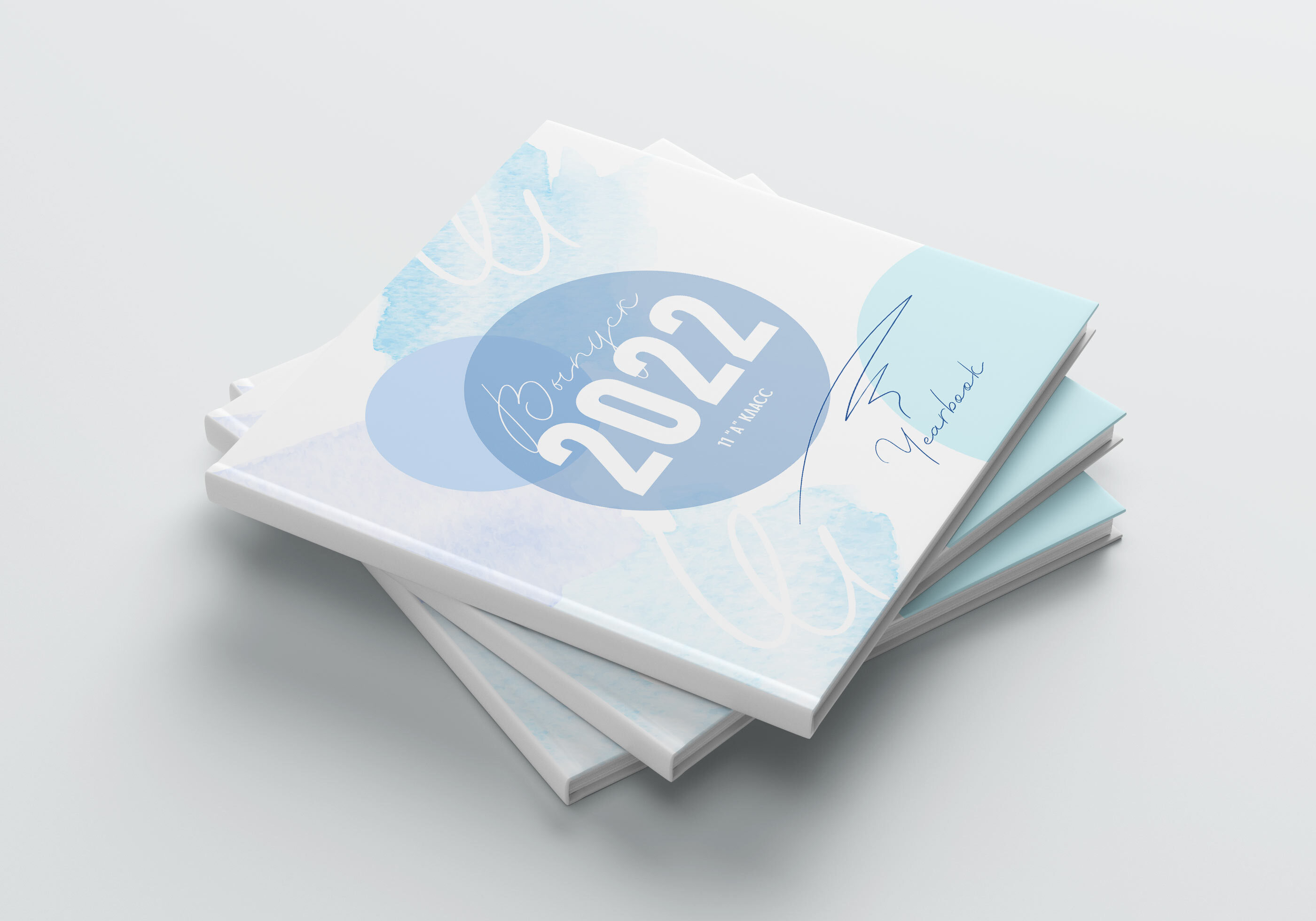 [mironova.studio] PSD-Шаблон фотокниги Акварель. Размер 23x23 (Ирина Миронова)