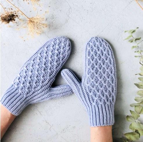 Варежки Interlace (Светлана Кочкина)