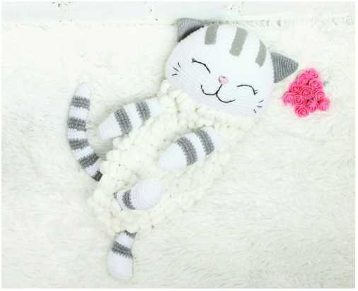 Мастер класс Кошка - пижамница (Таисия Гертер)