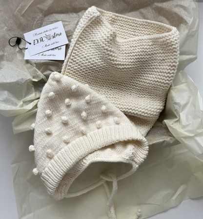 Мастер класс по зимней шапке Bonnet (Альбина Агафонова)