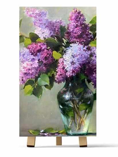 [Рисуем дома] Мастер-класс Сирень (Ирина Шпакова)