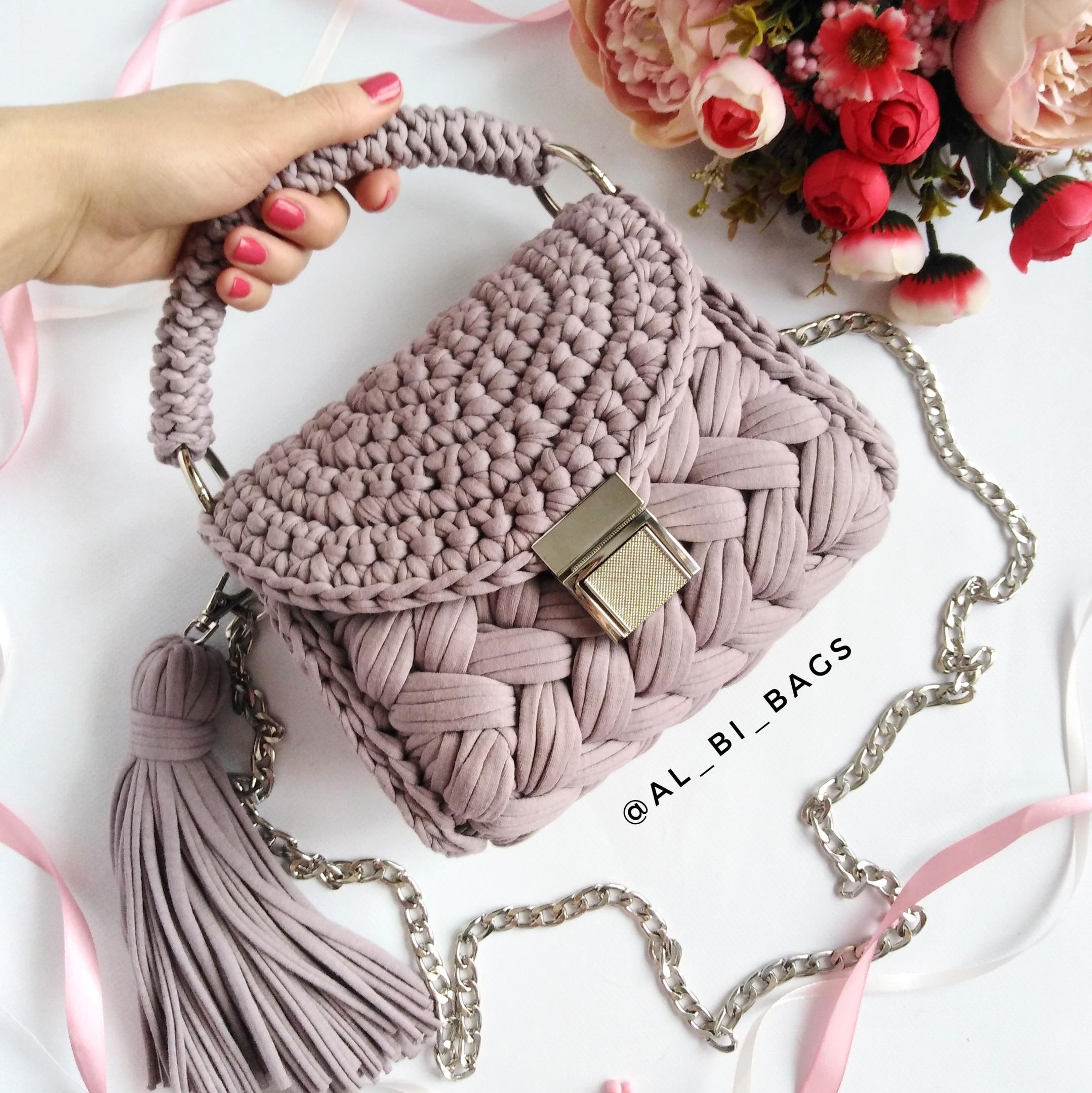 [alla_crochet_handmade_bags] Сумка Стокгольм (Алла Крочет)