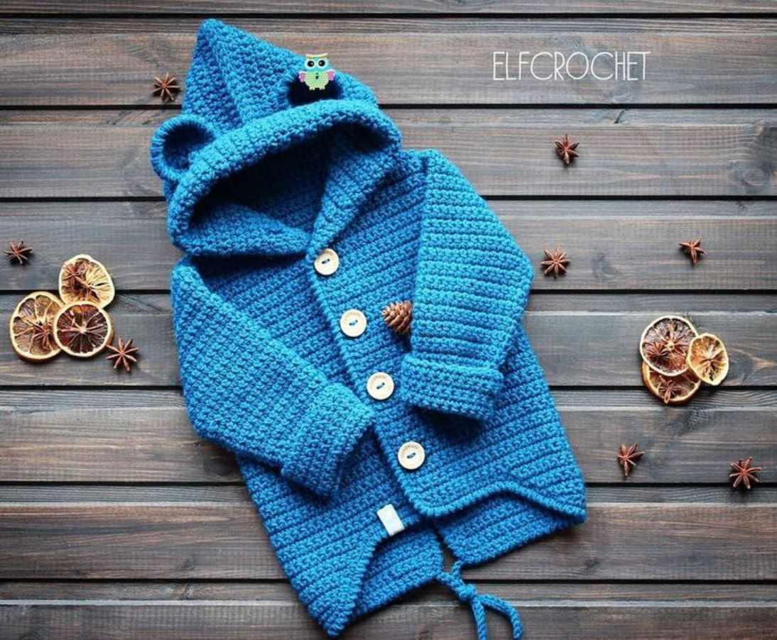 Карди-парка крючком (elfcrochet)