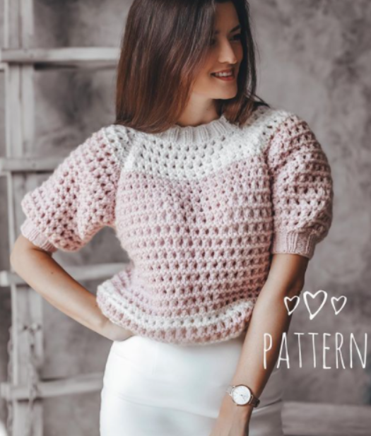 [_elenagrabenko_] Джемпер sweet kiss (Елена Грабенко)