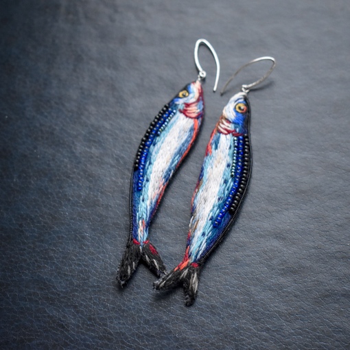 [Брошкоделошная 1] Сардины (Светлана Казаченко)