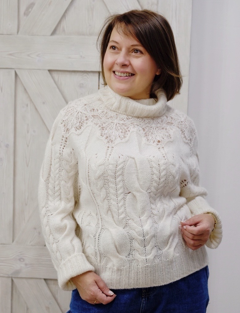 [Triskeli] Свитер Снежинка (Лена Родина)