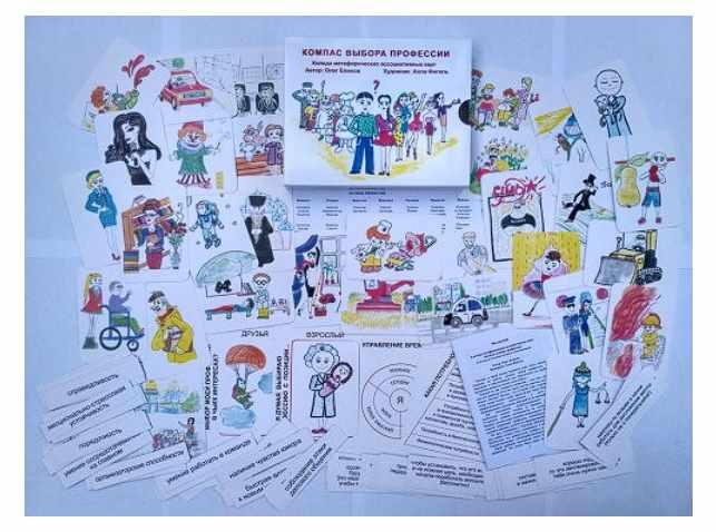 Метафорические ассоциативные карты "Компас выбора профессии" (Олег Блинов)